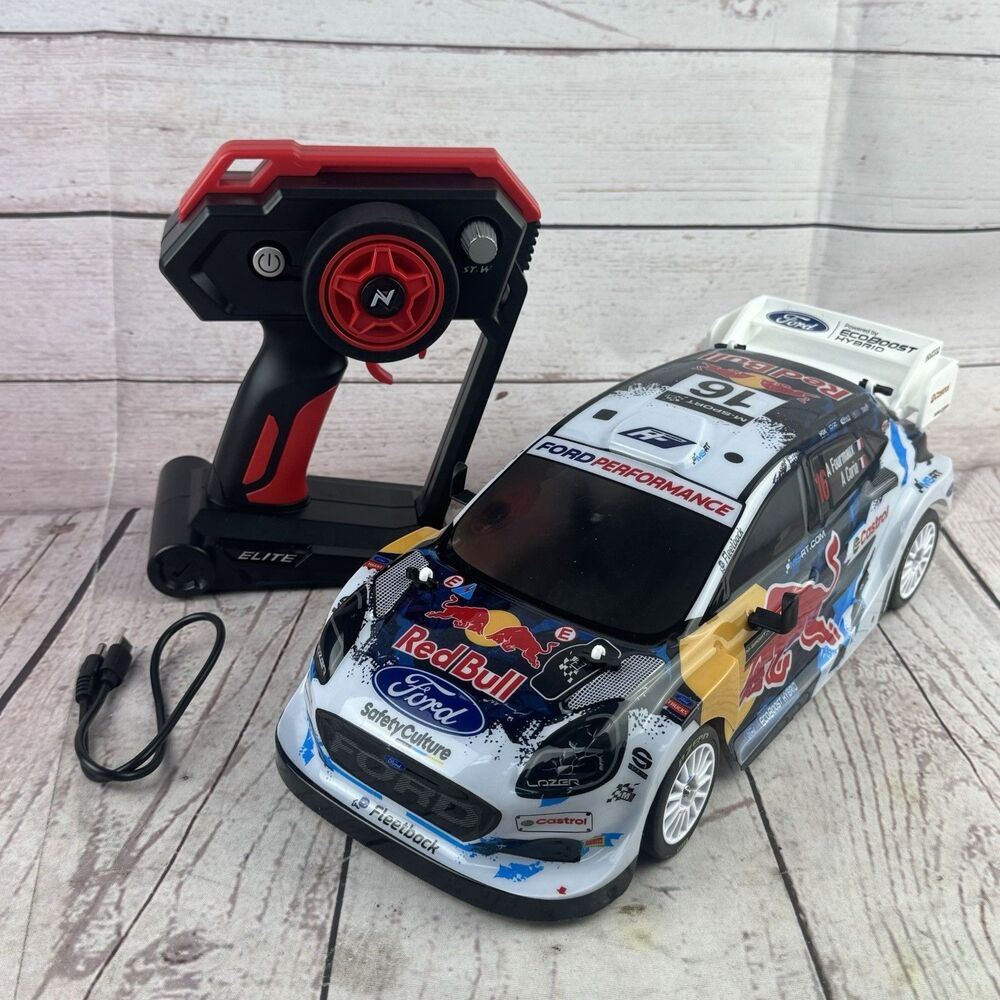 Nikko Elite 1:14 RC M-Sport Ford Puma Hybrid Rally1 #19 Loeb USB-C Rechargeable